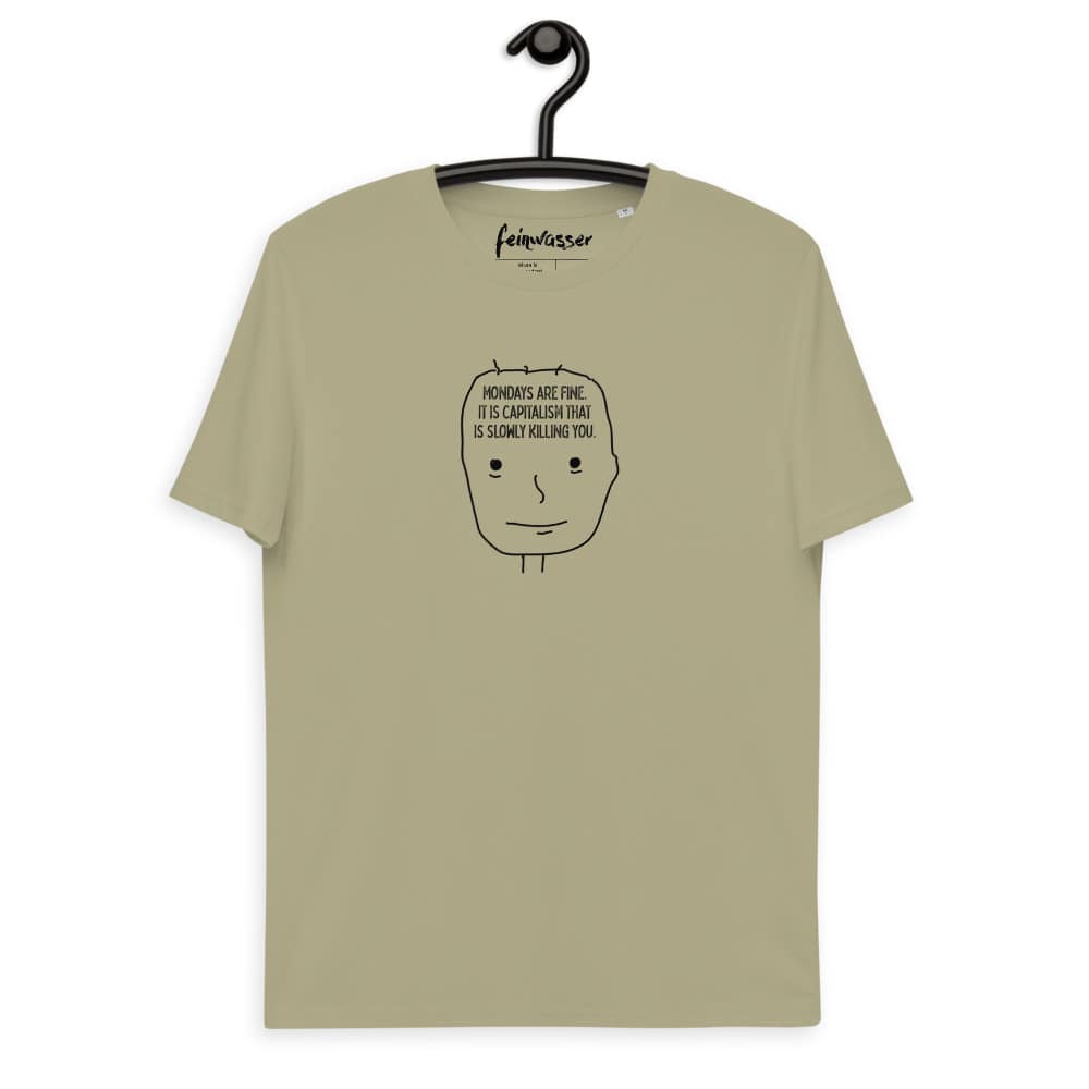 "Mondays are fine" auf Unisex Shirt – Bild 7