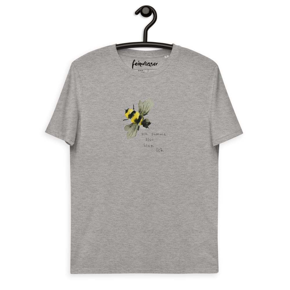 "Ich summe also Bien ich" auf Unisex Shirt – Bild 6